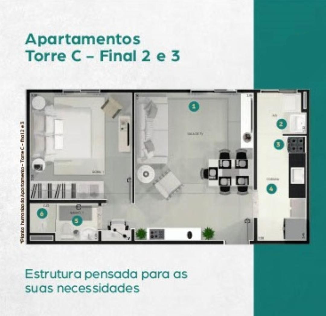 Apartamento, 1 quarto, 48 m² - Foto 21