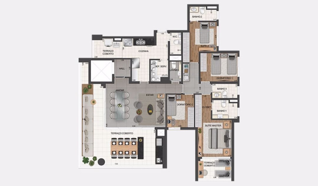 Apartamento, 4 quartos, 283 m² - Foto 27