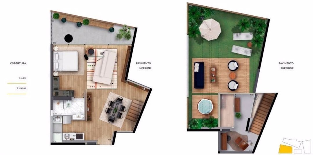 Apartamento, 1 quarto, 63 m² - Foto 6