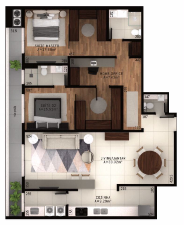 Apartamento, 3 quartos, 152 m² - Foto 17