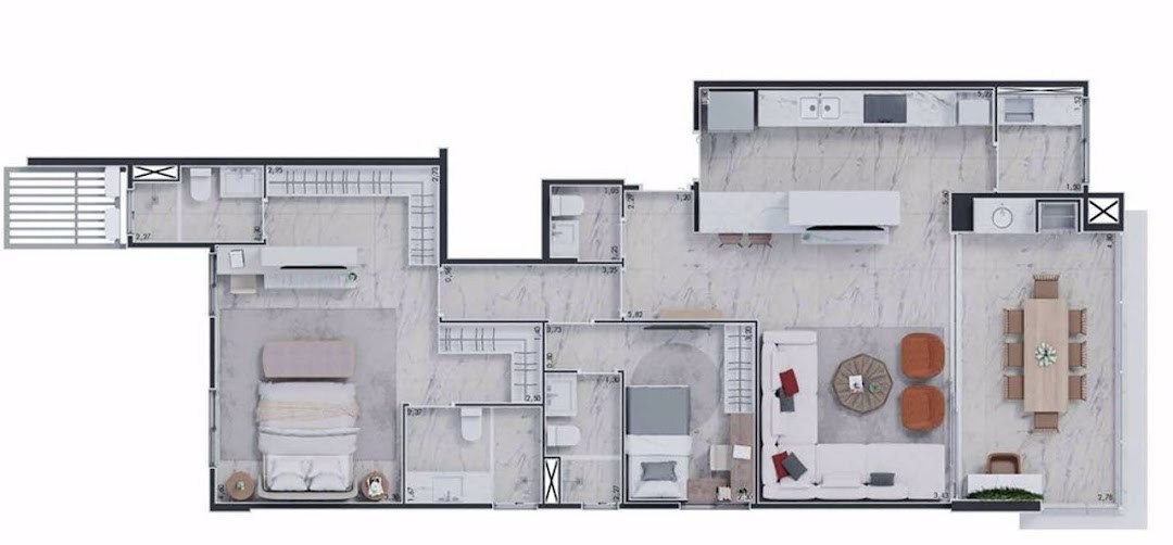 Apartamento, 3 quartos, 111 m² - Foto 10