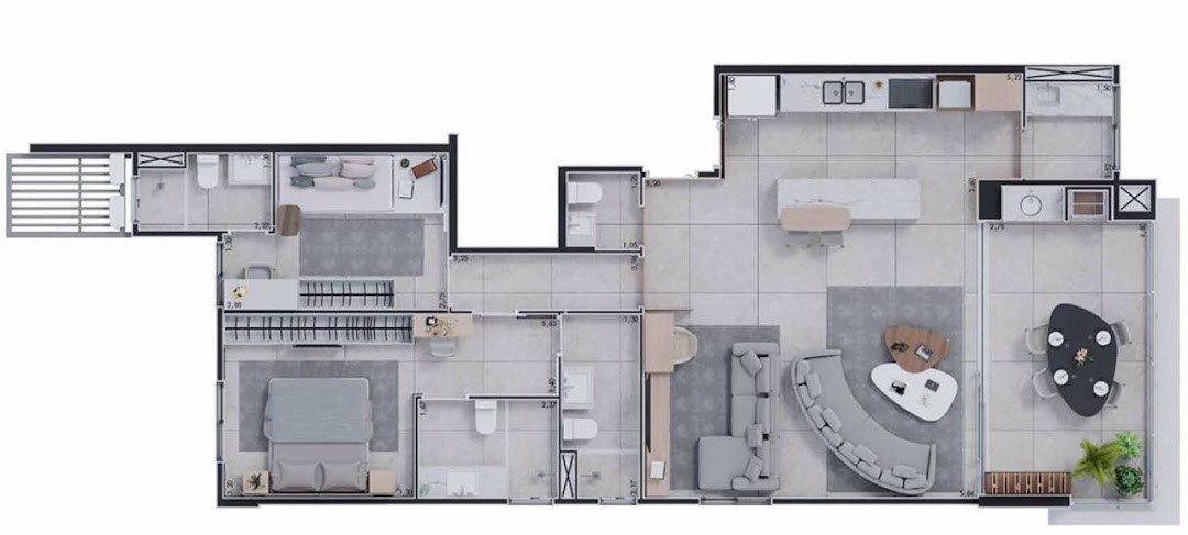 Apartamento, 3 quartos, 111 m² - Foto 20