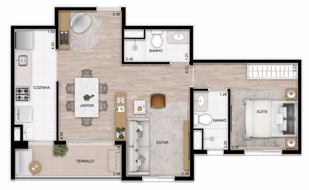 Apartamento, 2 quartos, 99 m² - Foto 24
