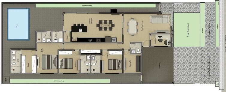 Casa, 3 quartos - Foto 2