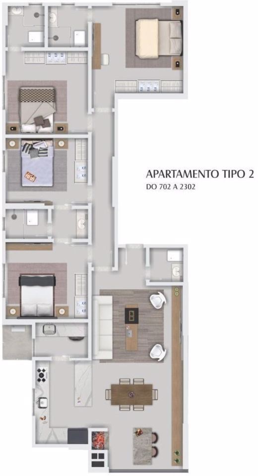 Apartamento, 5 quartos, 271 m² - Foto 4