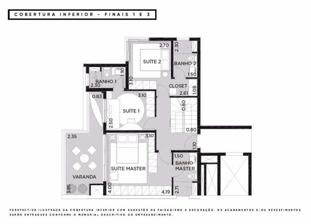 Cobertura, 3 quartos - Foto 6