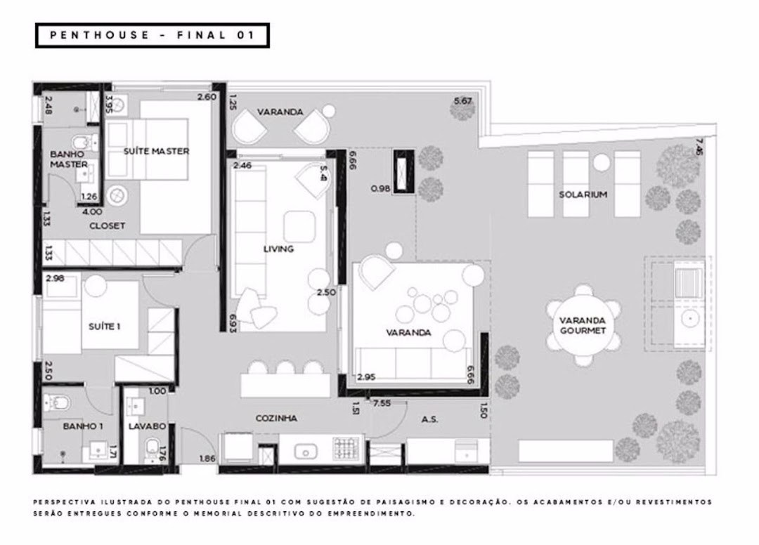 Cobertura, 3 quartos - Foto 4