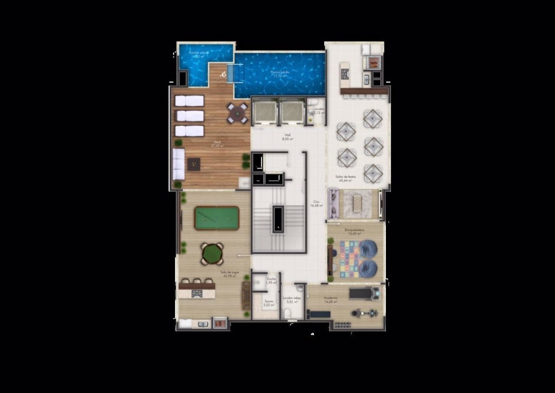 Apartamento, 3 quartos, 166 m² - Foto 7