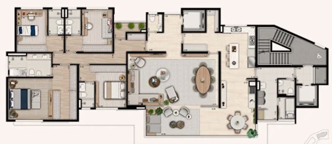Apartamento, 3 quartos, 140 m² - Foto 8