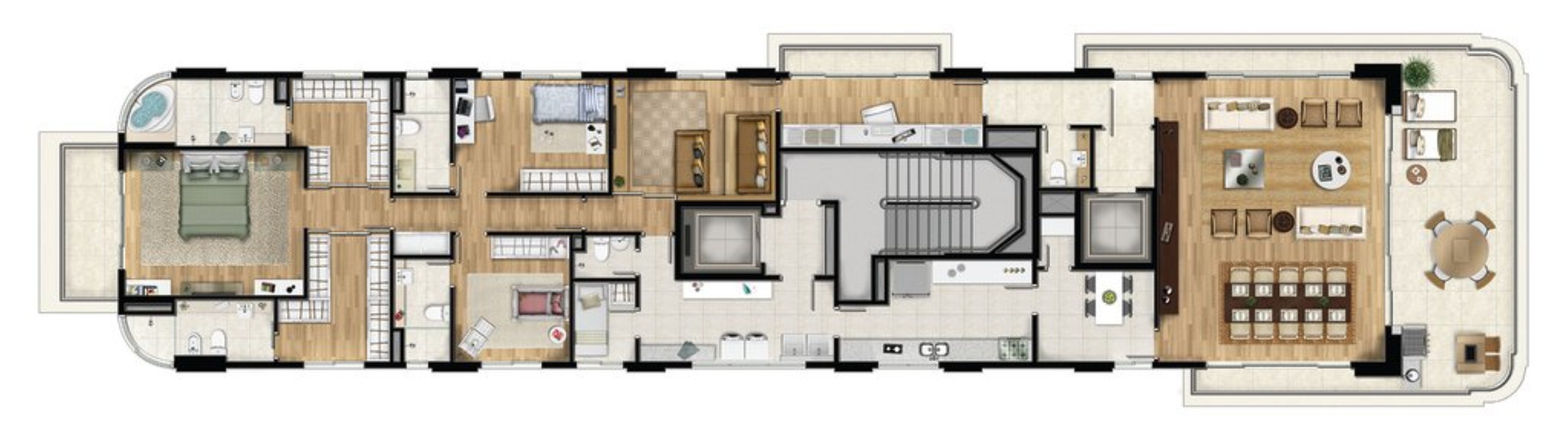 Apartamento, 3 quartos, 273 m² - Foto 50