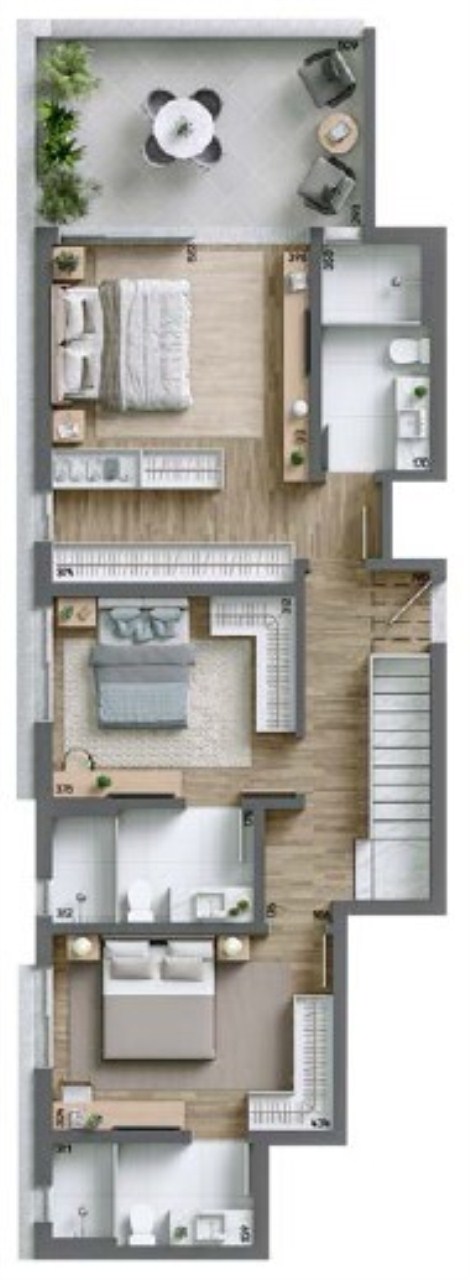 Apartamento, 3 quartos, 115 m² - Foto 23