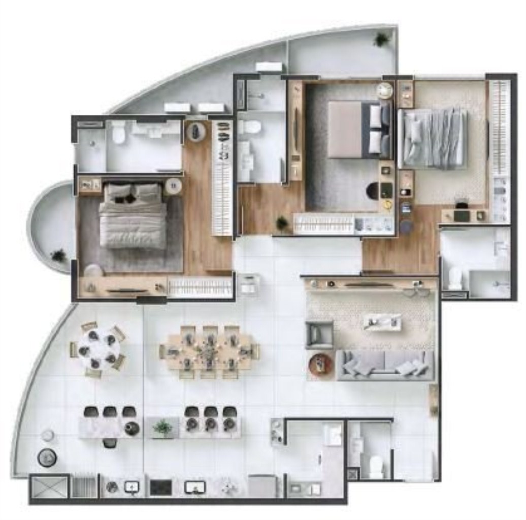 Apartamento, 3 quartos, 151 m² - Foto 33