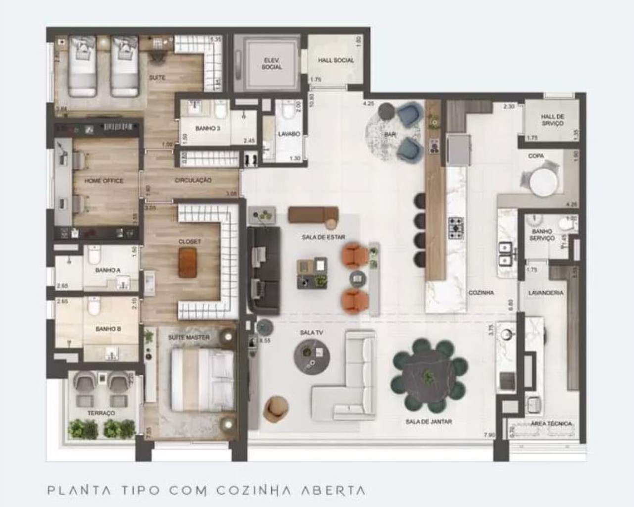 Apartamento, 3 quartos, 209 m² - Foto 18