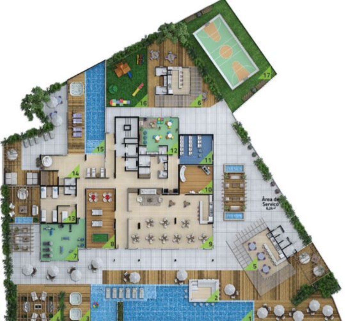 Cobertura, 3 quartos, 328 m² - Foto 61