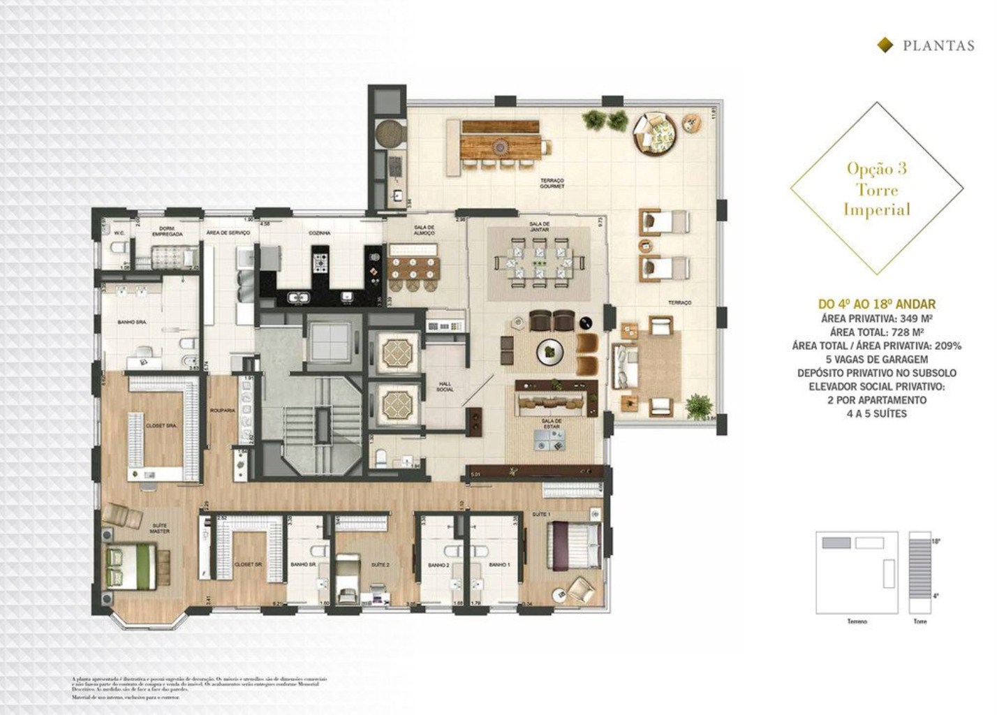 Apartamento, 4 quartos, 473 m² - Foto 59