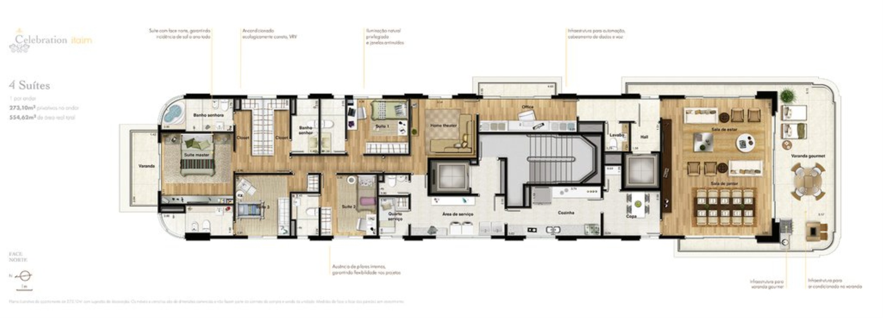 Apartamento, 3 quartos, 273 m² - Foto 51