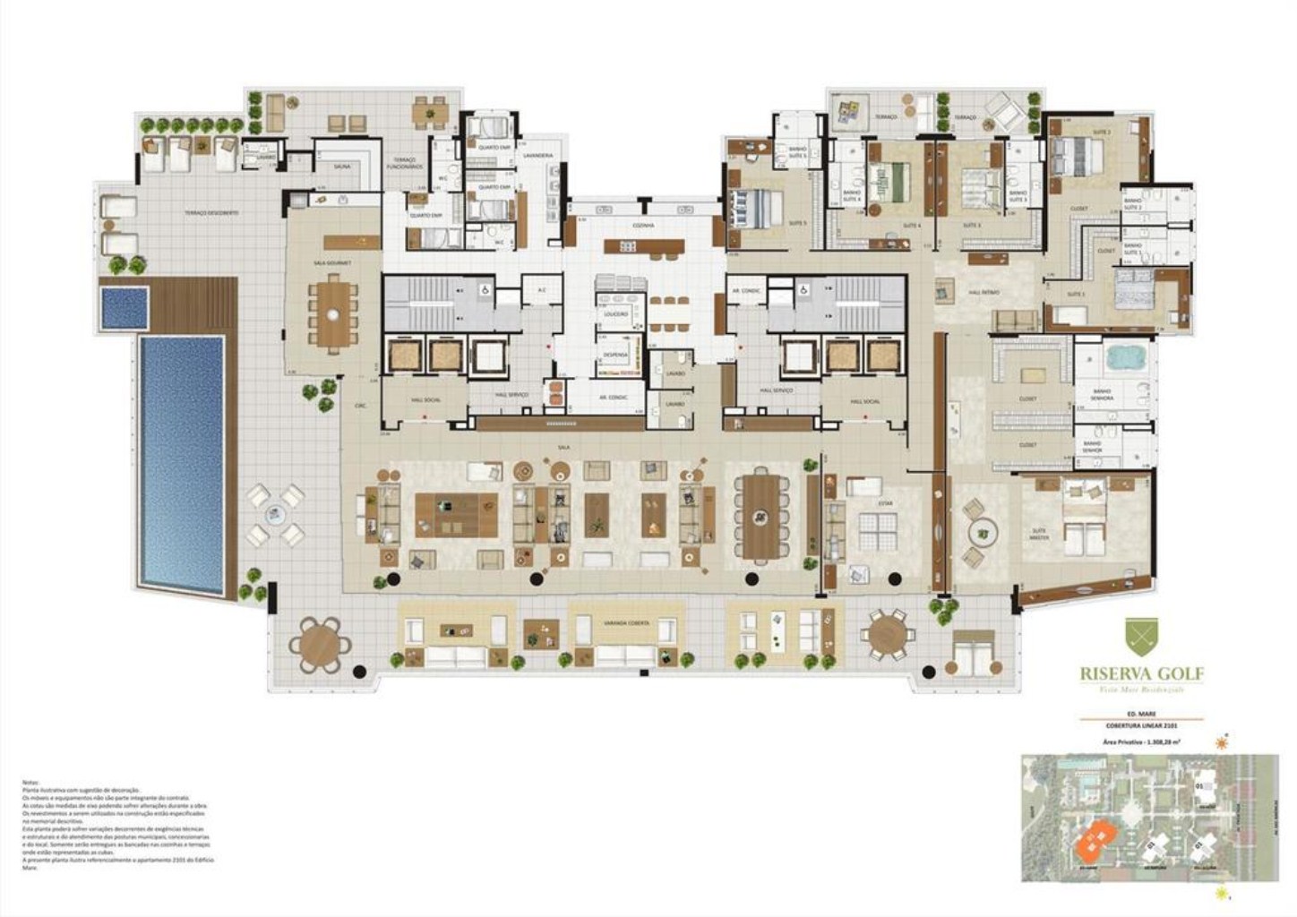 Apartamento, 5 quartos, 648 m² - Foto 68