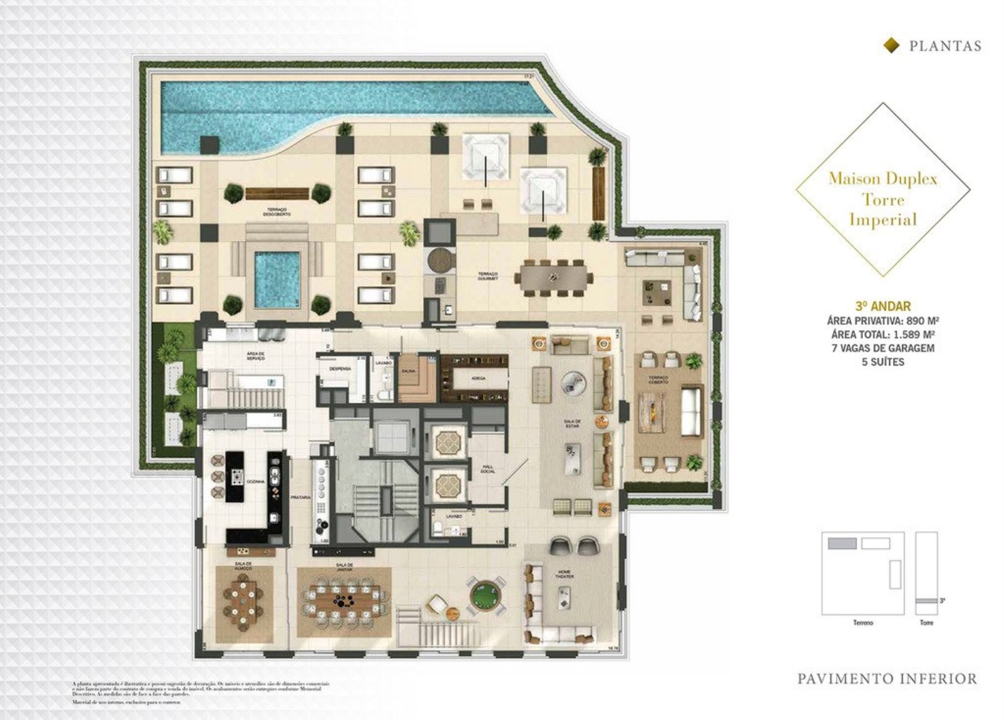 Apartamento, 4 quartos, 473 m² - Foto 66