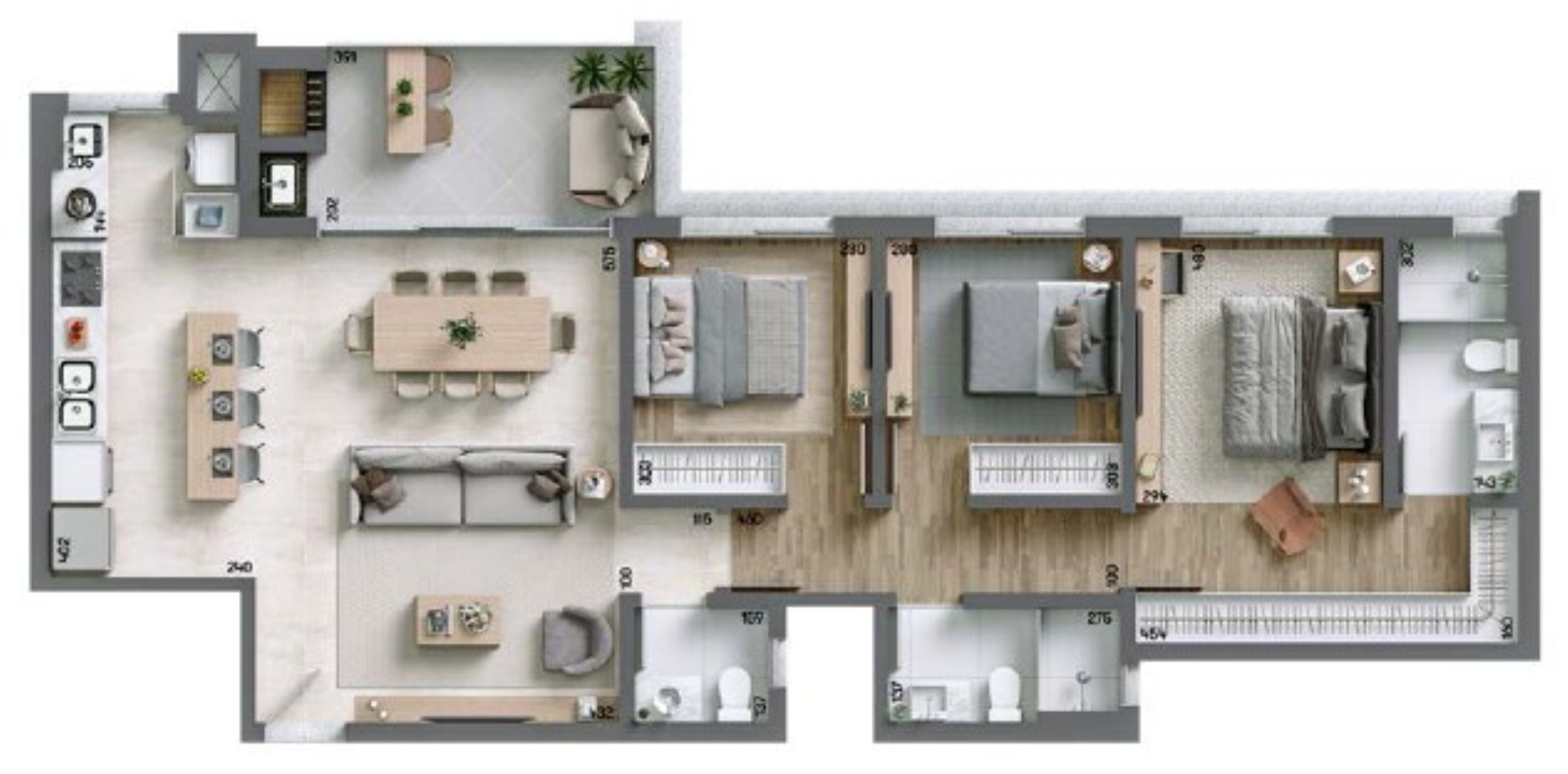 Apartamento, 3 quartos, 115 m² - Foto 18