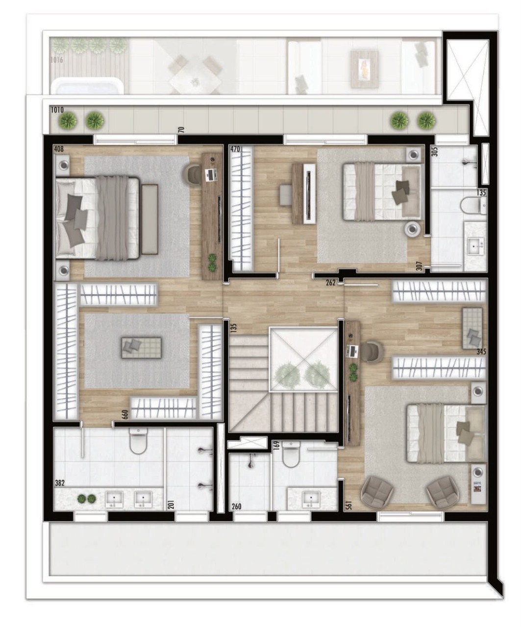 Apartamento, 3 quartos, 198 m² - Foto 29