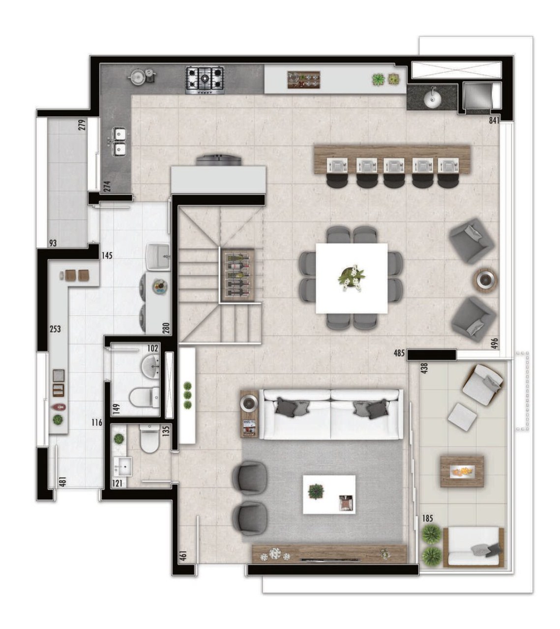 Apartamento, 3 quartos, 198 m² - Foto 24