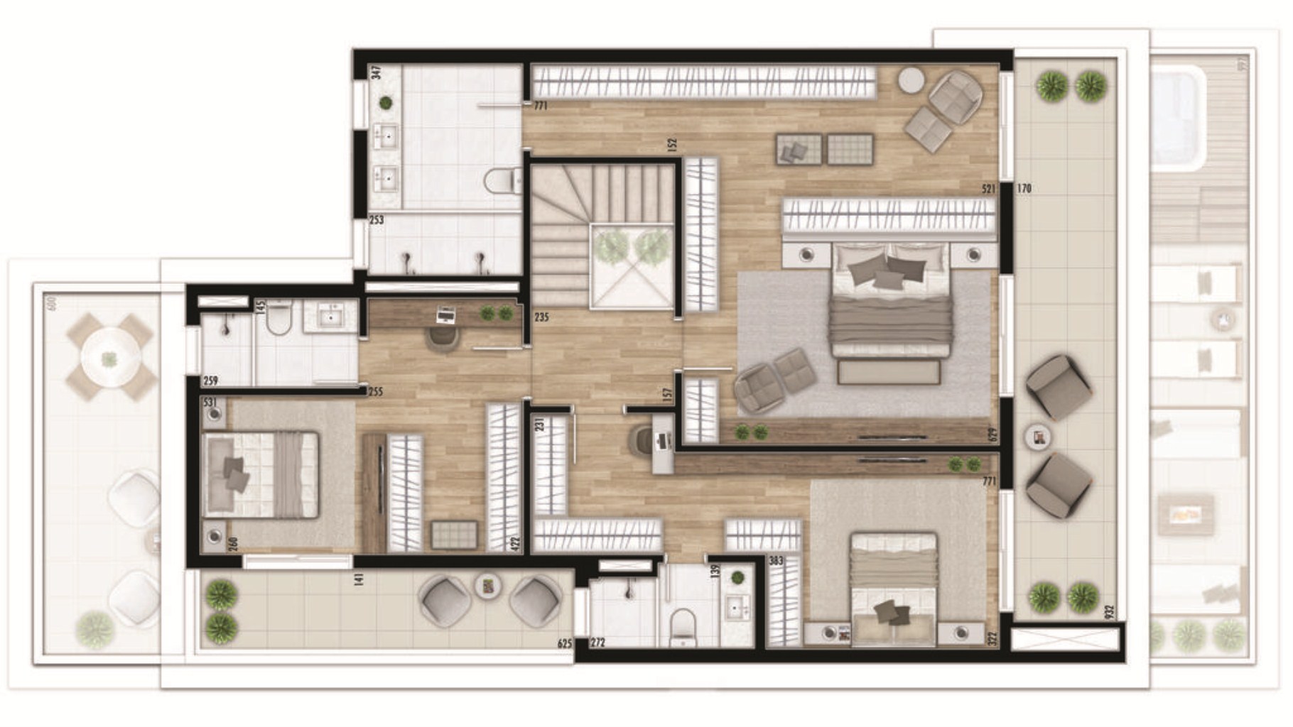 Apartamento, 3 quartos, 150 m² - Foto 31