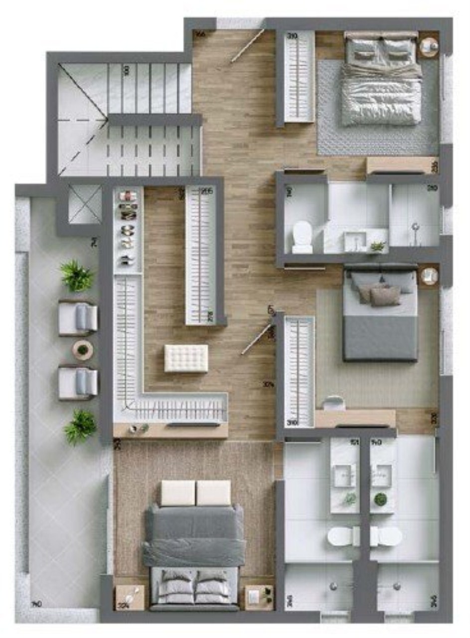 Cobertura, 3 quartos, 189 m² - Foto 26
