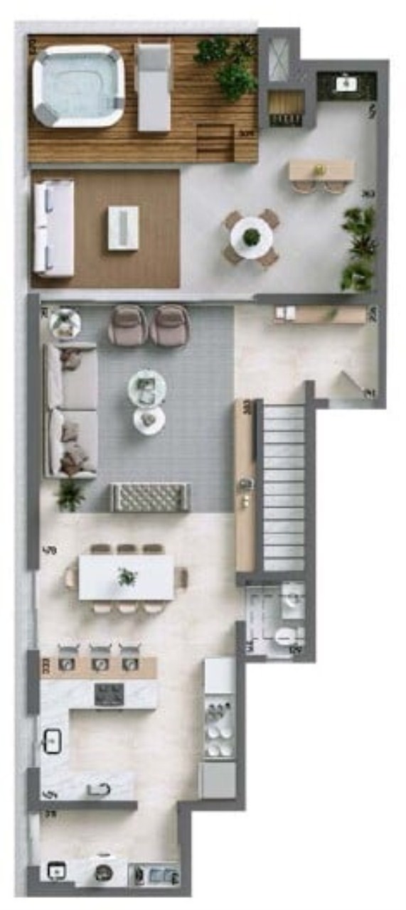 Cobertura, 3 quartos, 189 m² - Foto 24