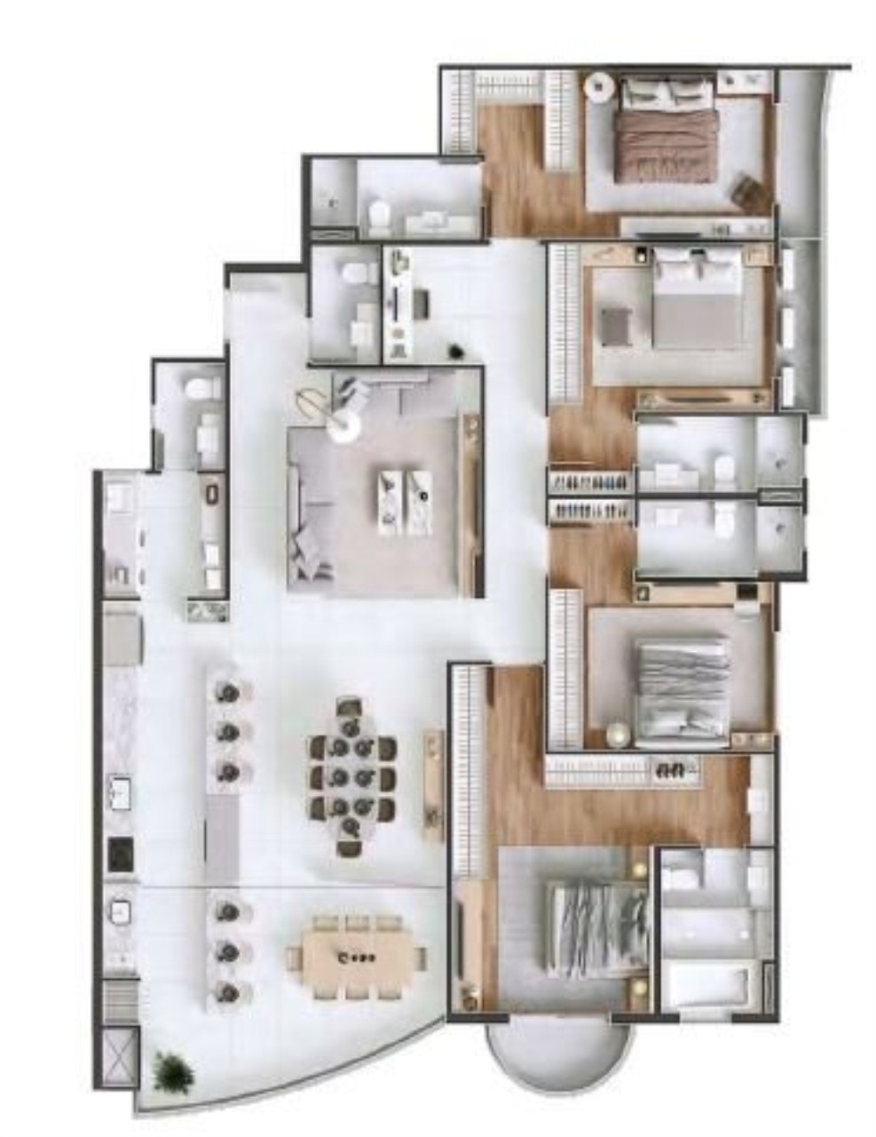 Apartamento, 3 quartos, 151 m² - Foto 37