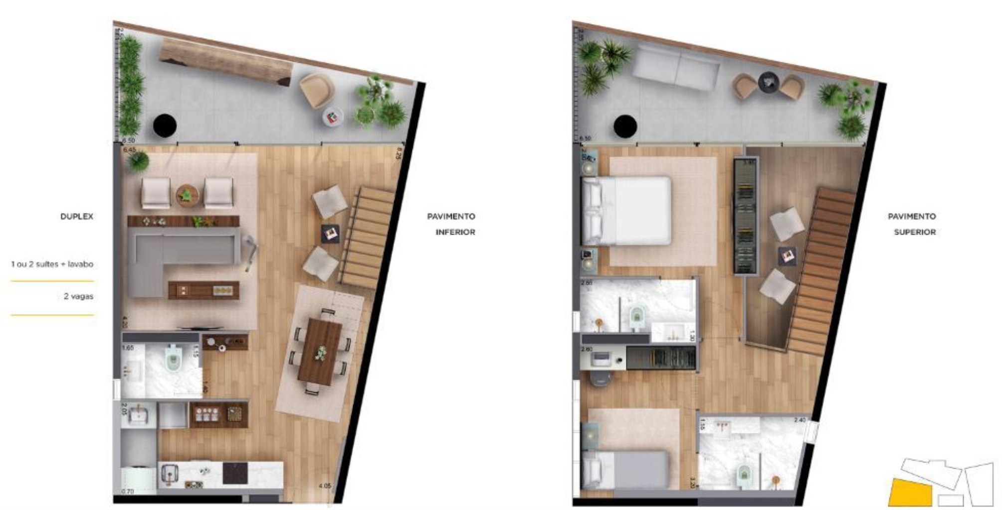 Apartamento, 1 quarto, 61 m² - Foto 19