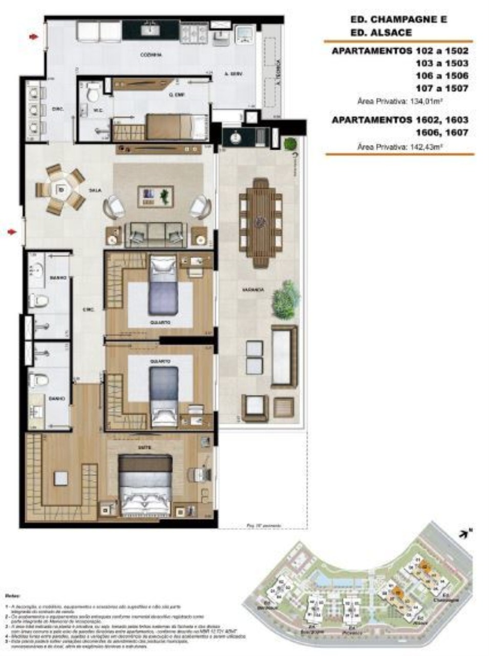 Apartamento, 3 quartos, 131 m² - Foto 19