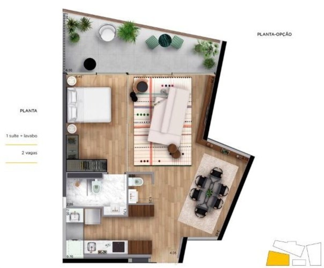 Apartamento, 2 quartos, 113 m² - Foto 17