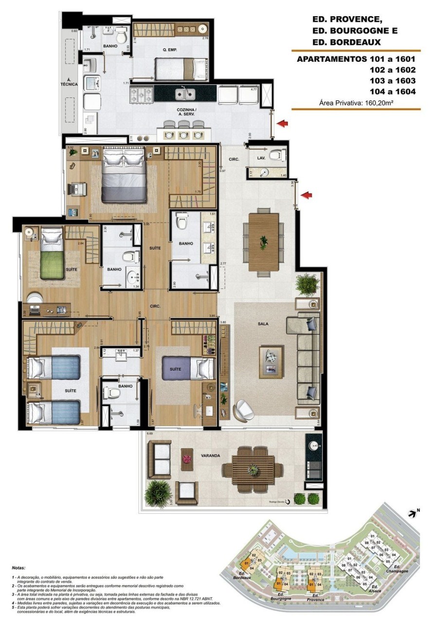 Apartamento, 4 quartos, 160 m² - Foto 20