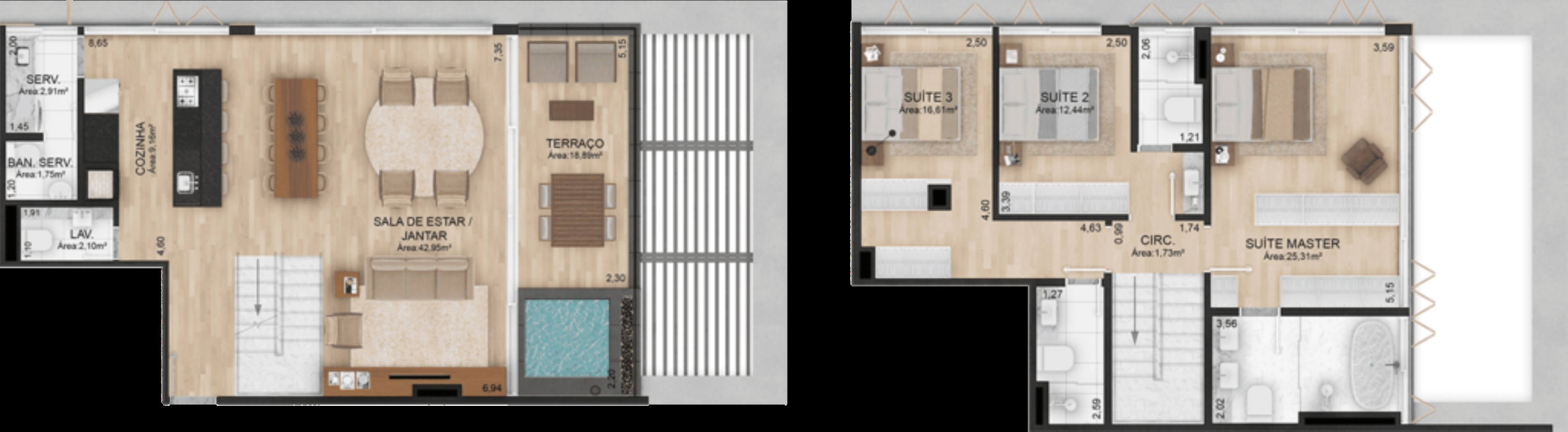 Apartamento, 3 quartos, 197 m² - Foto 22