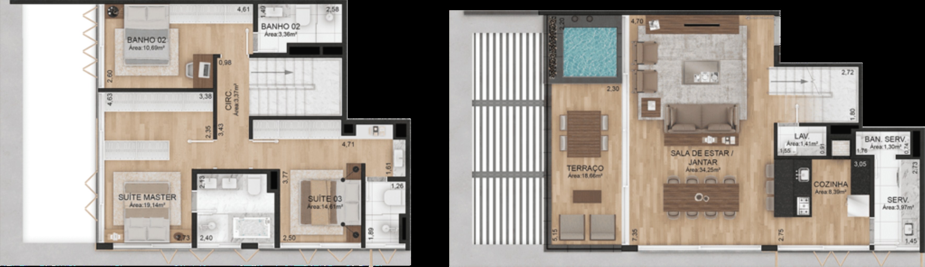 Apartamento, 3 quartos, 197 m² - Foto 20