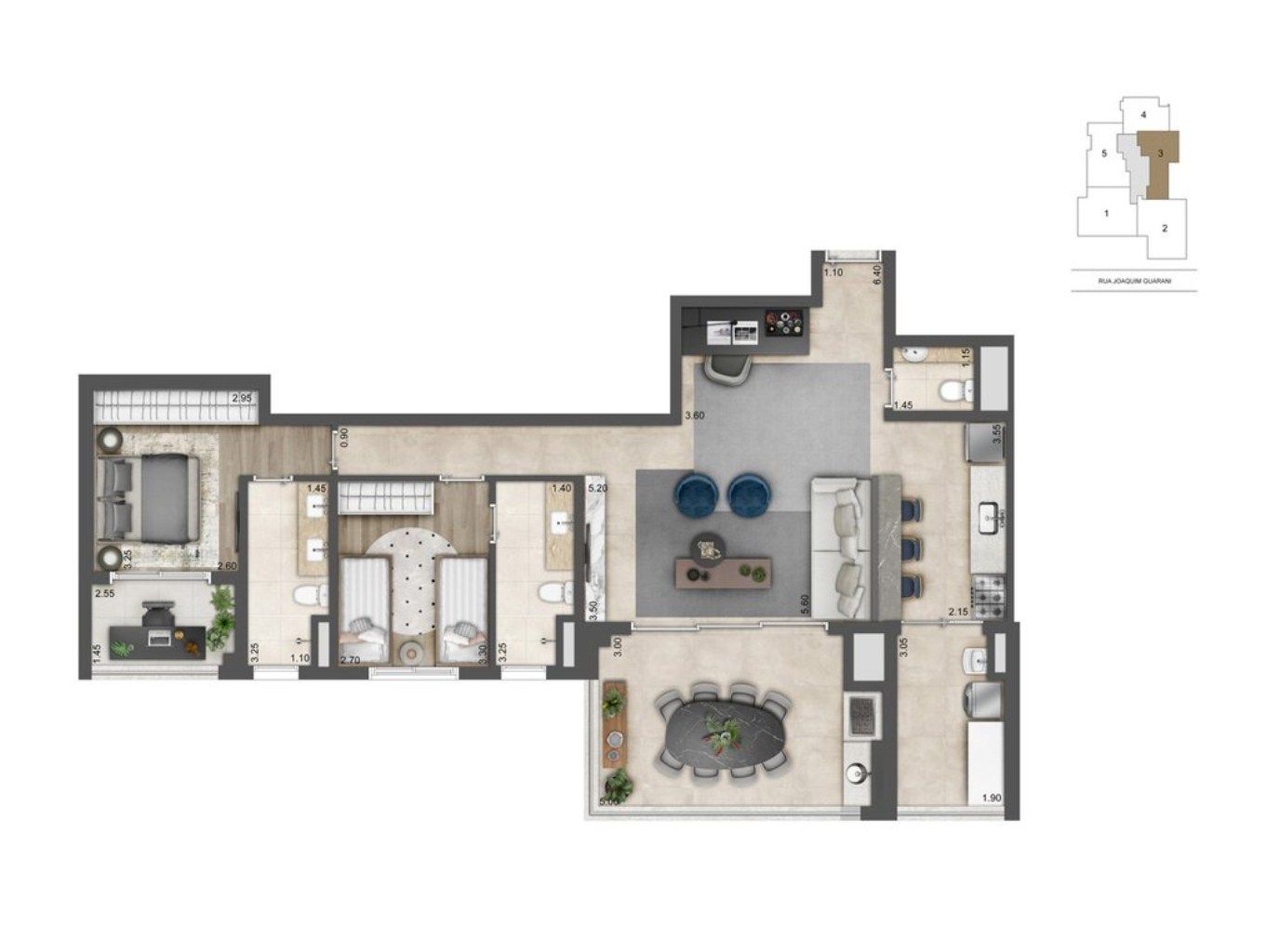 Apartamento, 3 quartos, 136 m² - Foto 18
