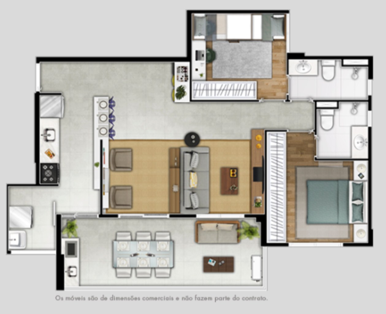 Apartamento, 3 quartos, 84 m² - Foto 12