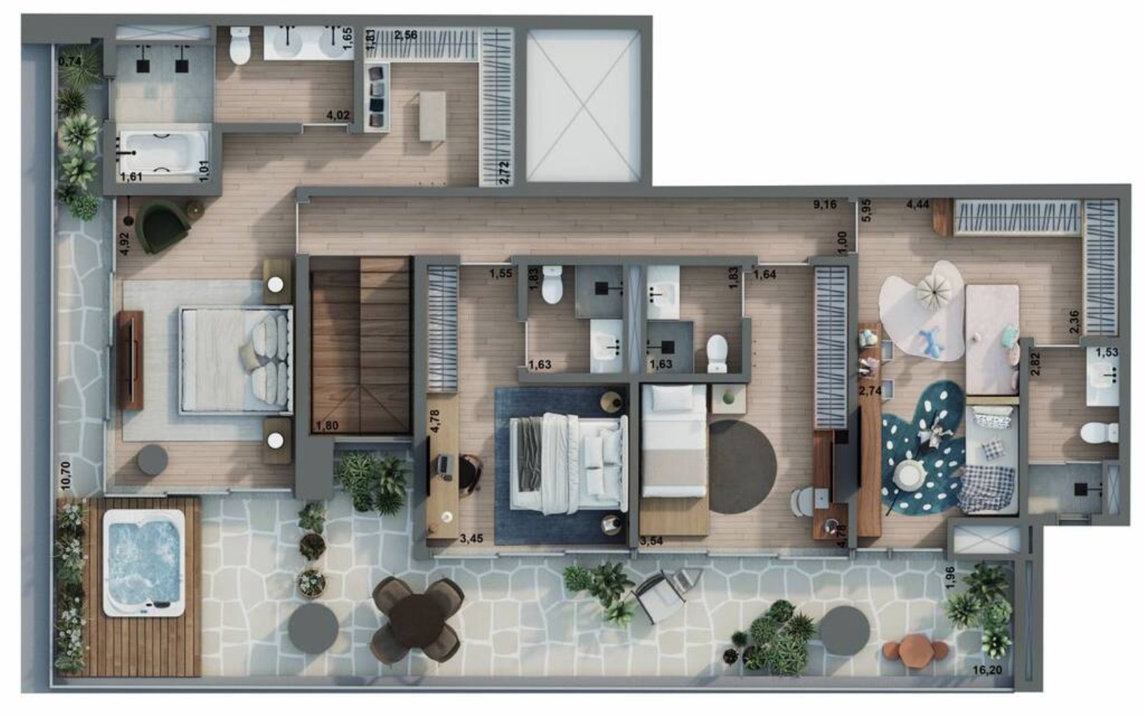 Apartamento, 2 quartos, 151 m² - Foto 26
