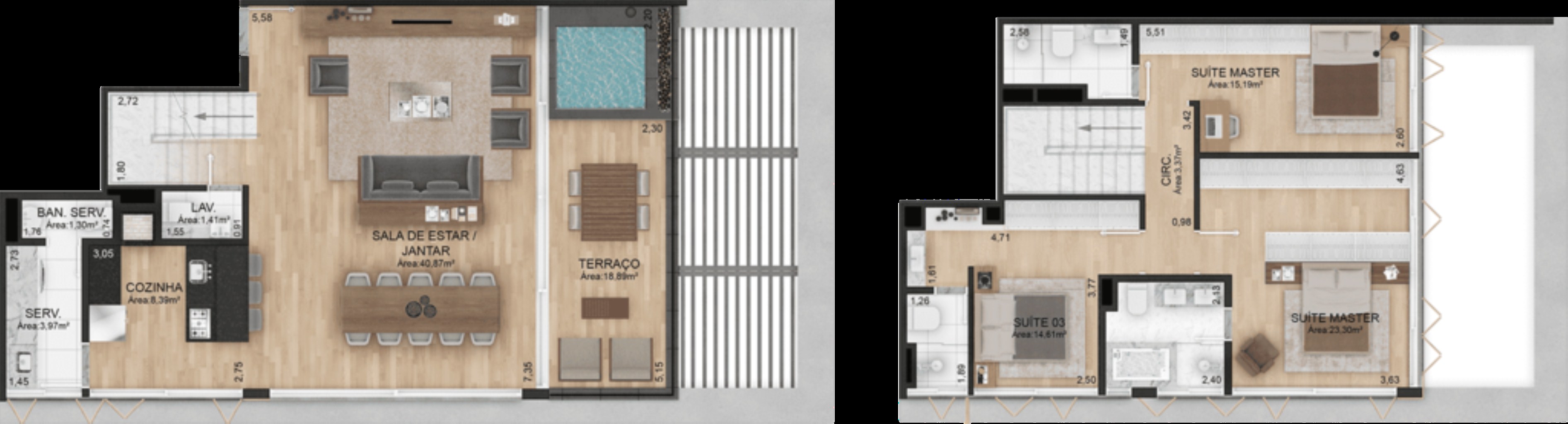 Apartamento, 3 quartos, 197 m² - Foto 21