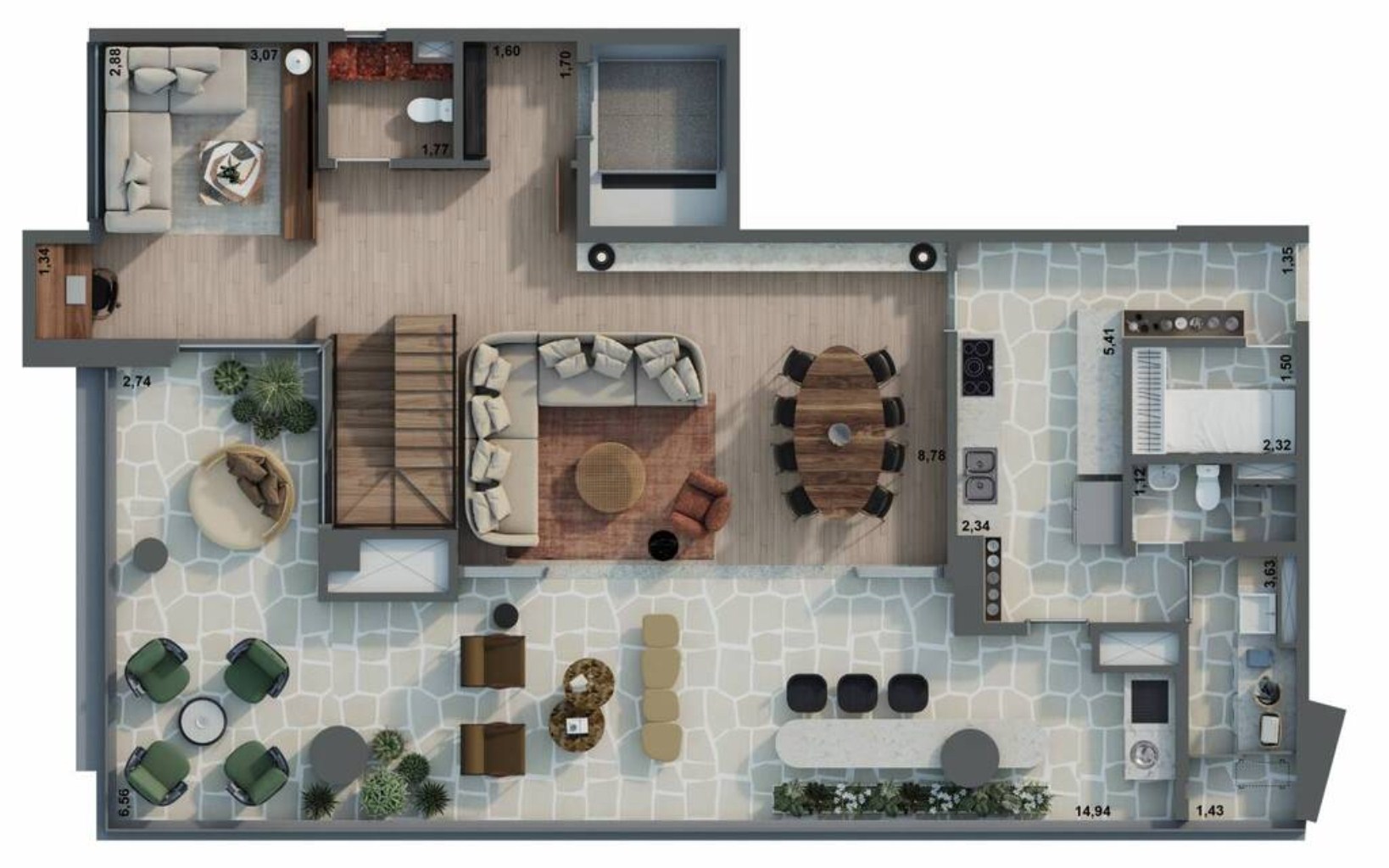 Apartamento, 2 quartos, 151 m² - Foto 25