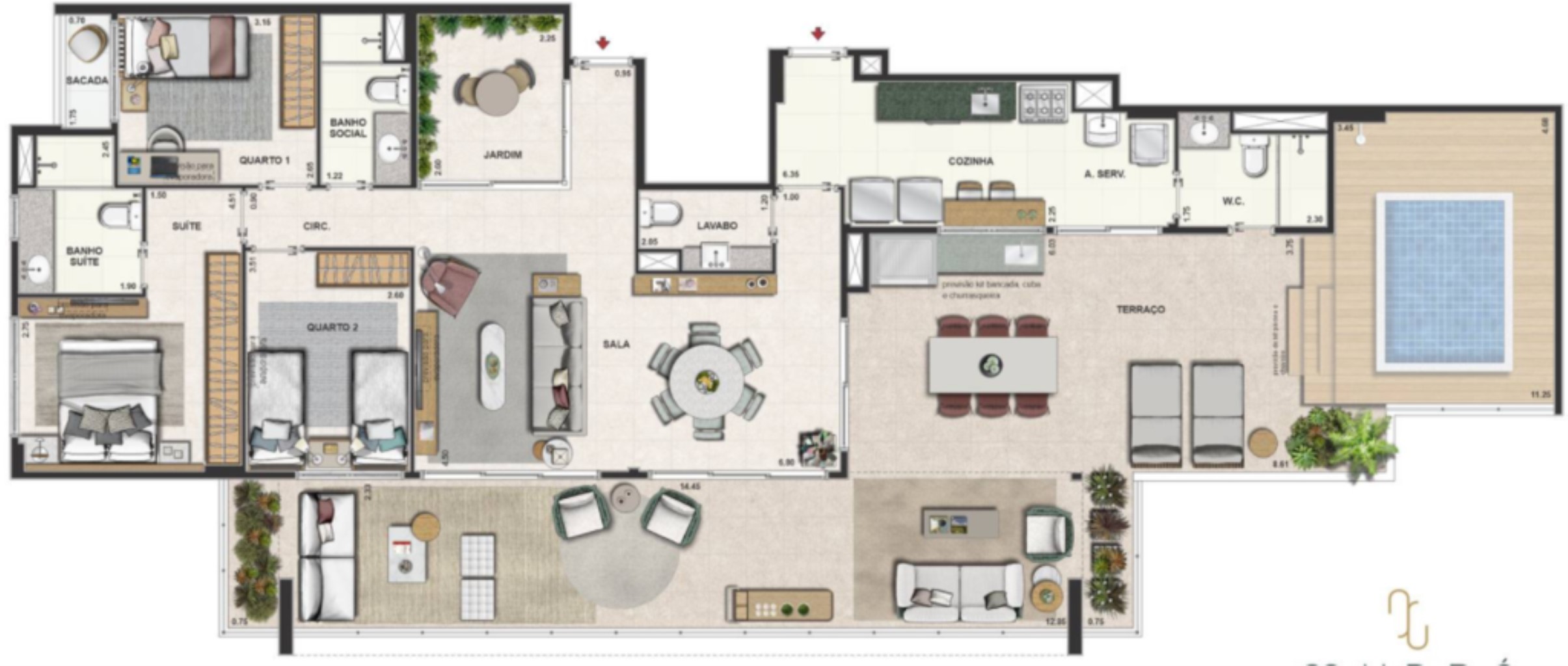 Apartamento, 3 quartos, 91 m² - Foto 76