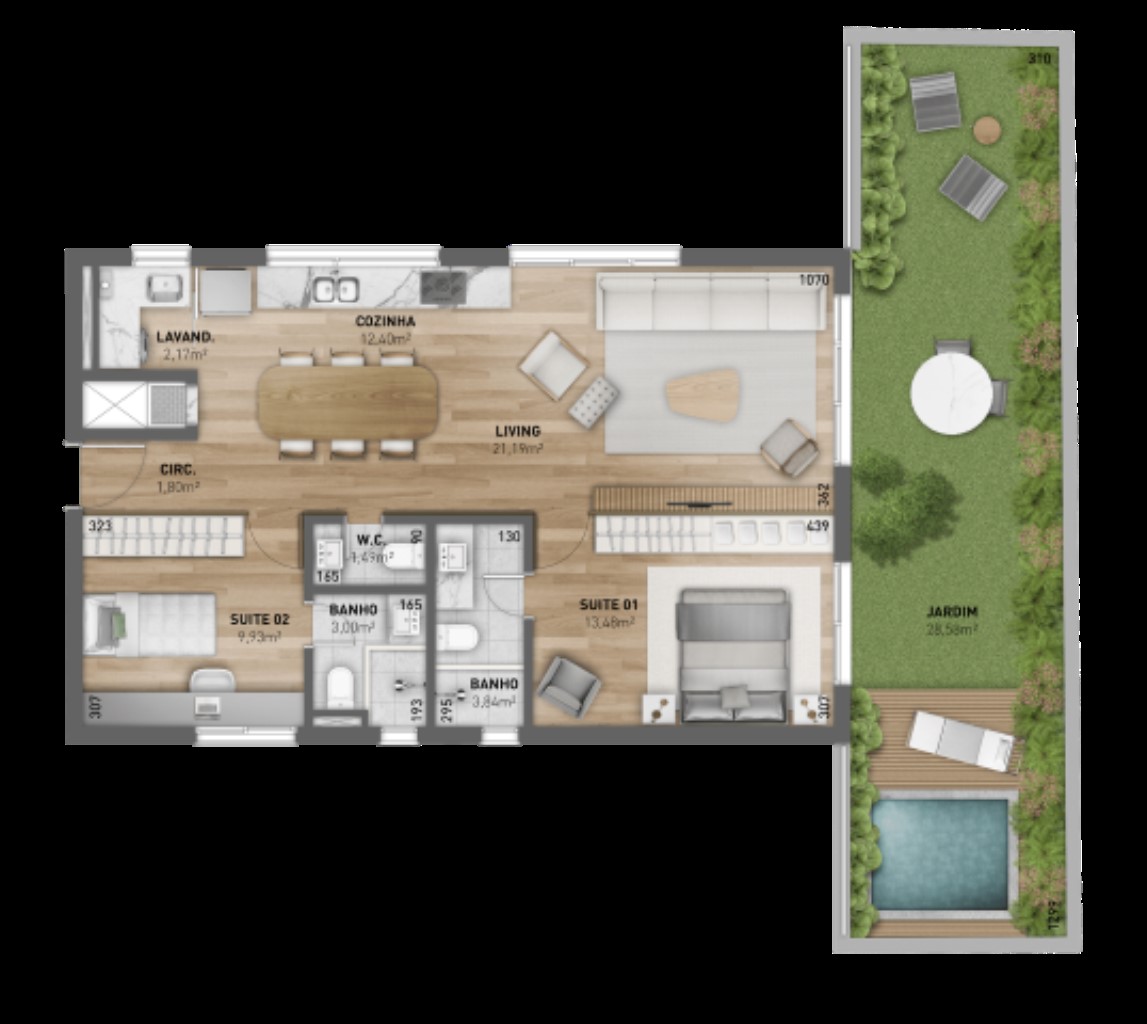 Apartamento, 2 quartos, 142 m² - Foto 20