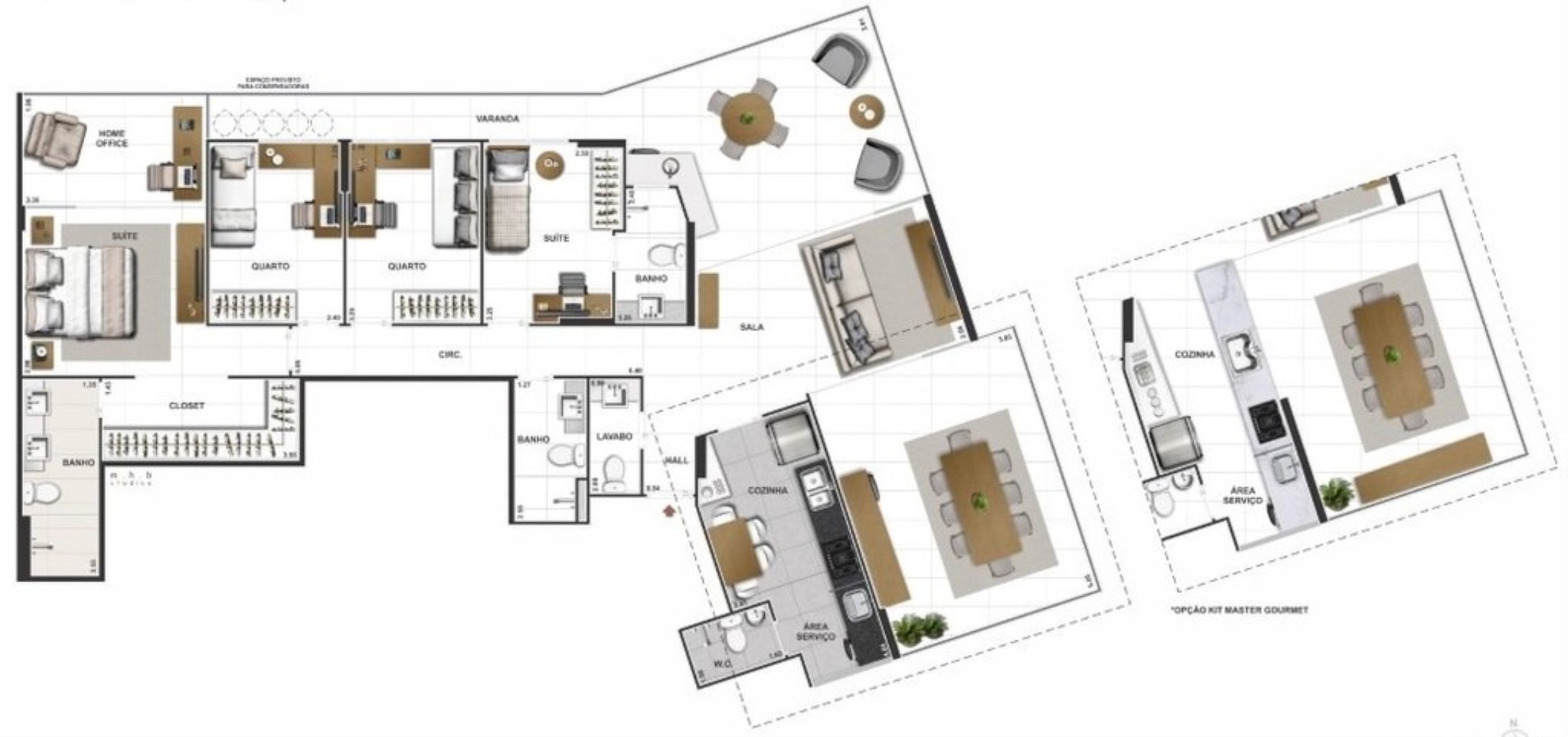 Apartamento, 3 quartos, 127 m² - Foto 23