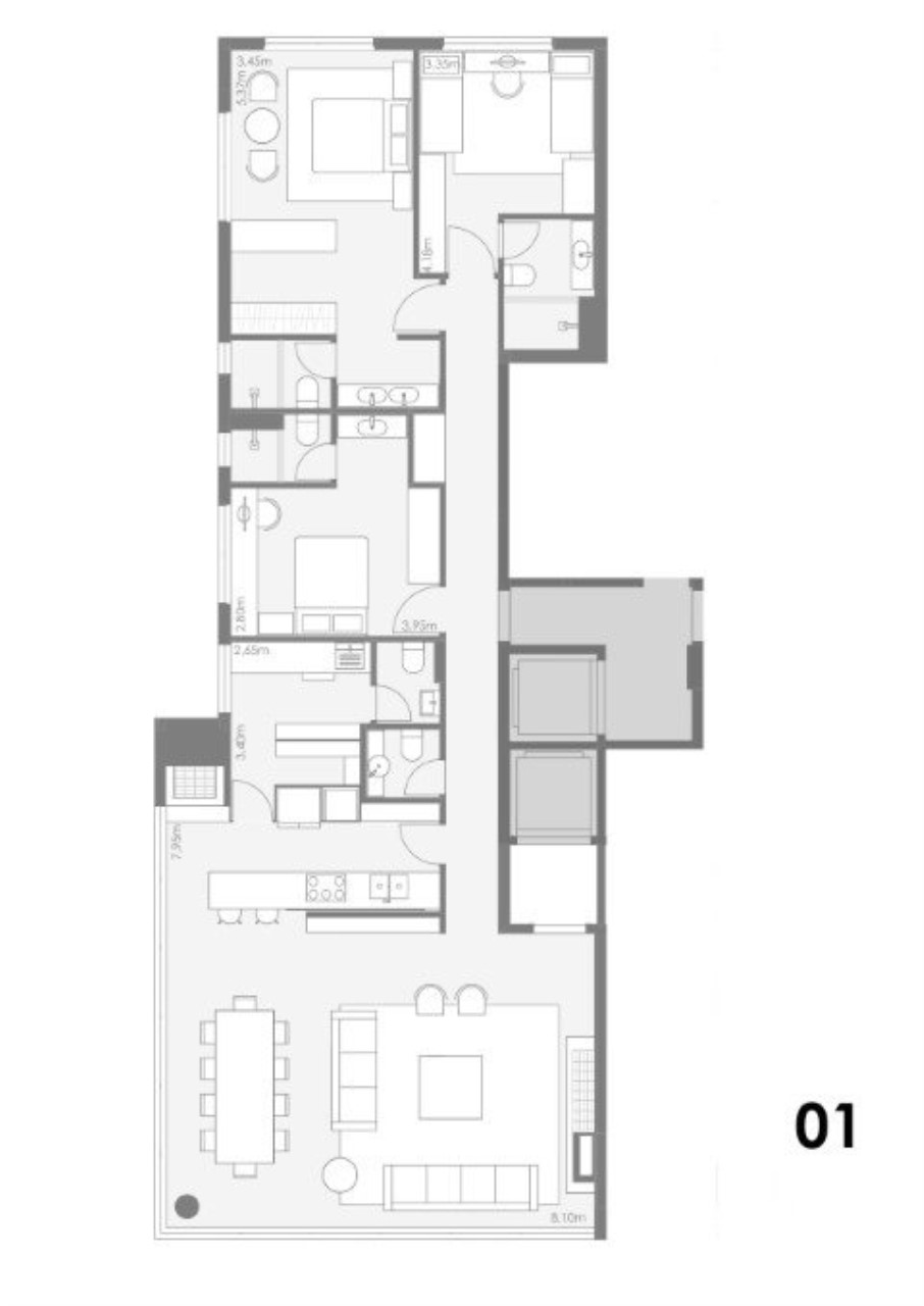 Apartamento, 3 quartos, 181 m² - Foto 24