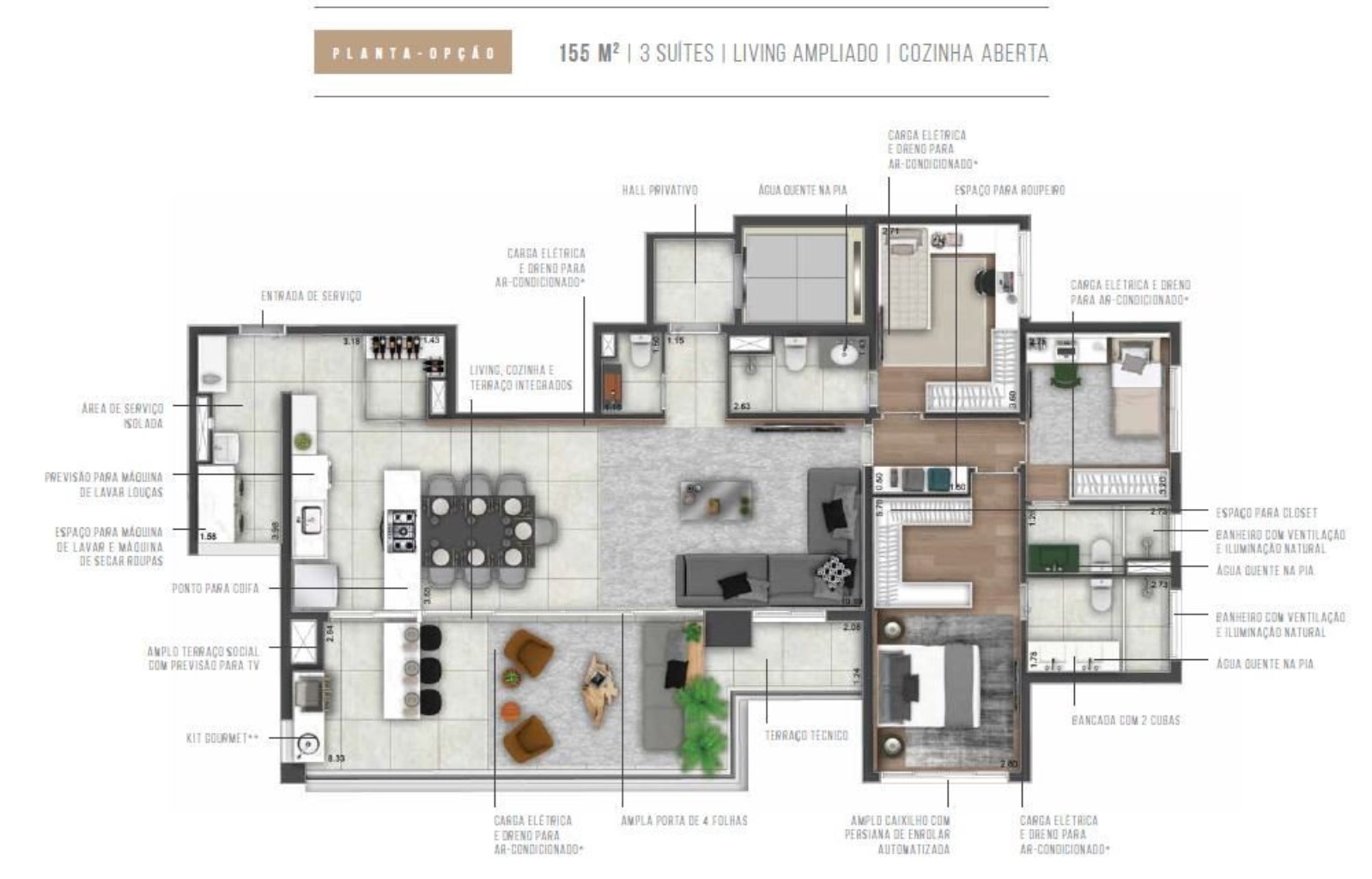 Apartamento, 4 quartos, 155 m² - Foto 25