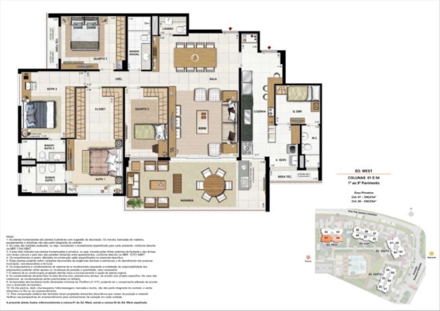 Apartamento, 4 quartos, 153 m² - Foto 39