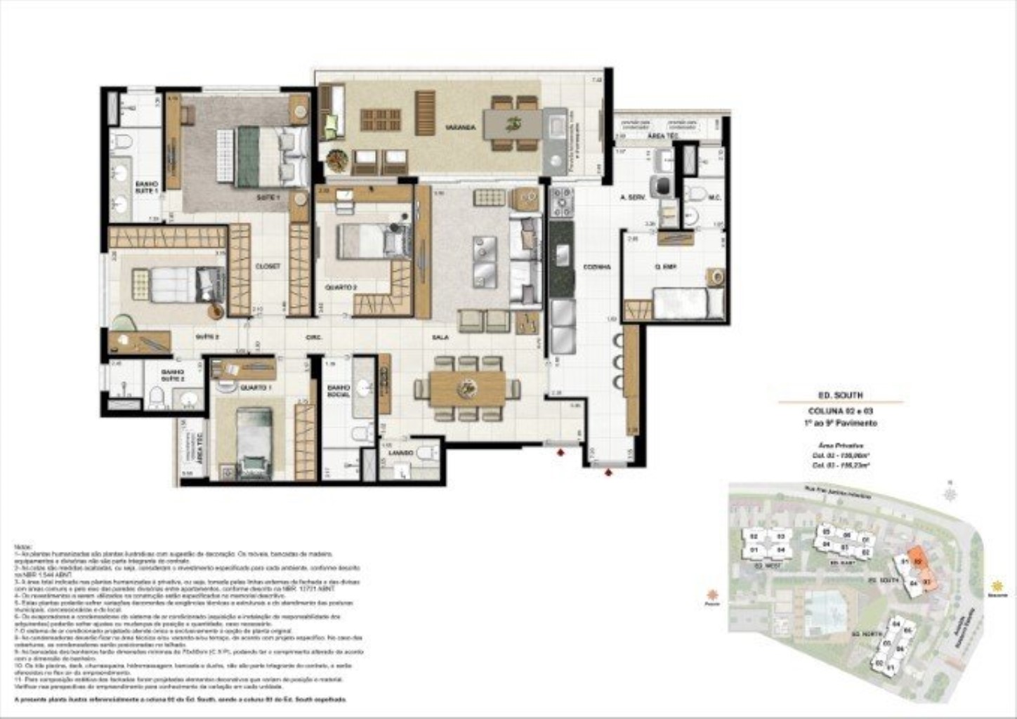 Apartamento, 3 quartos, 121 m² - Foto 36