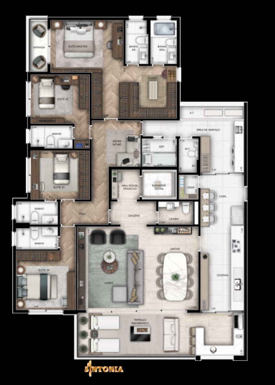 Apartamento, 1 quarto, 66 m² - Foto 30
