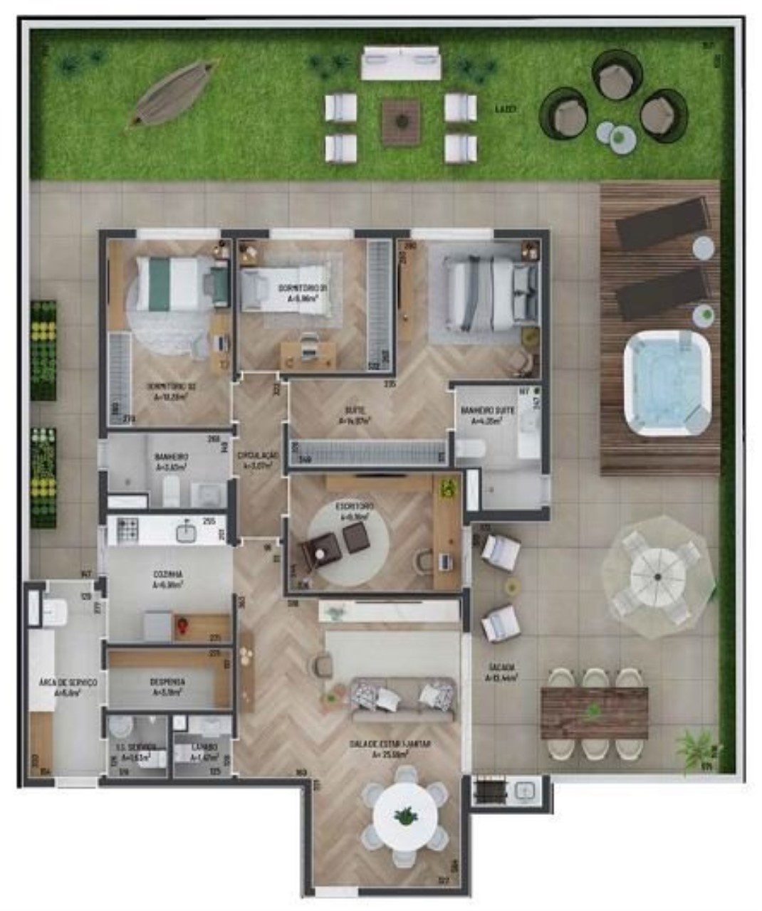Apartamento, 4 quartos, 245 m² - Foto 21