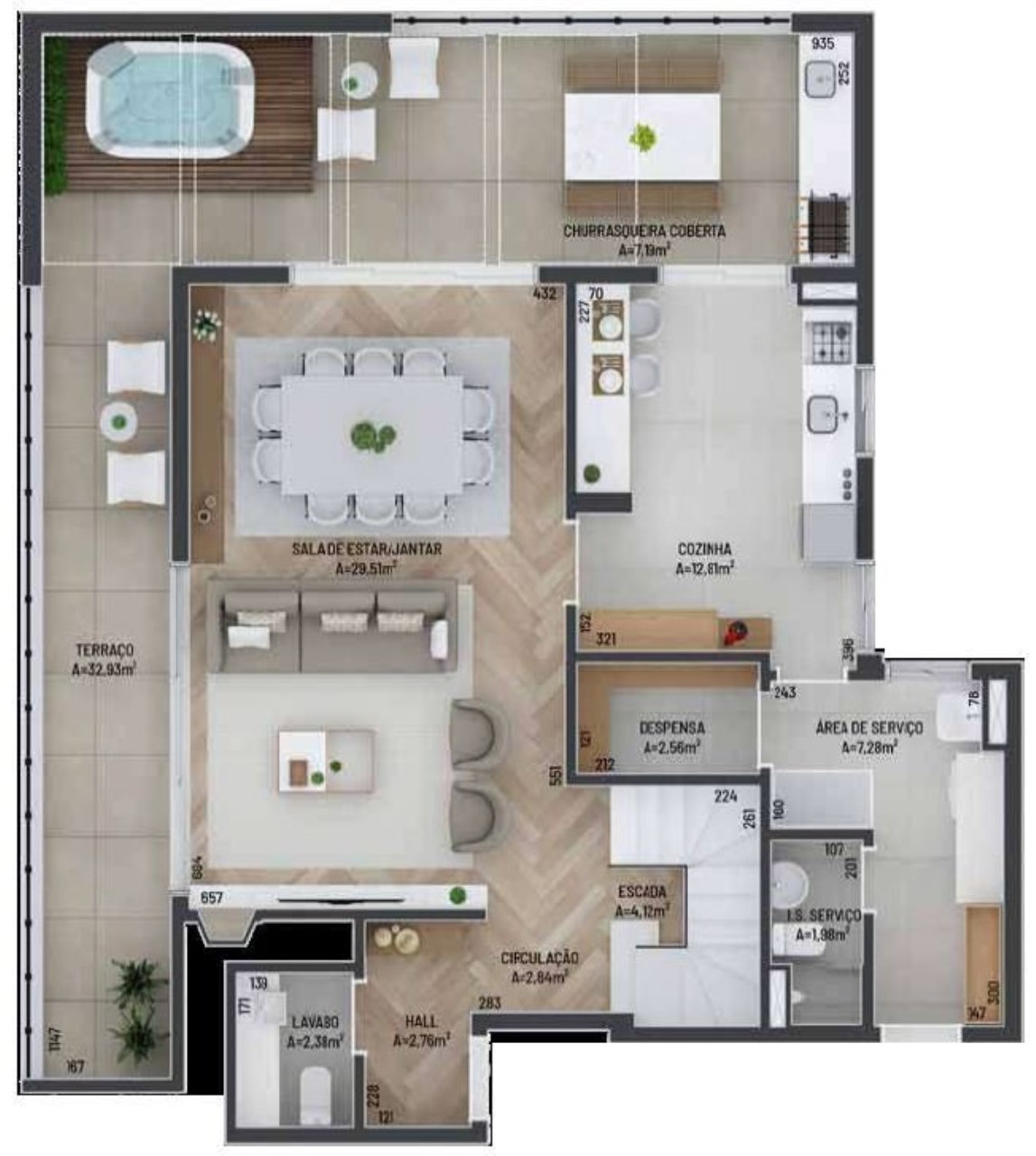 Apartamento, 4 quartos, 245 m² - Foto 19